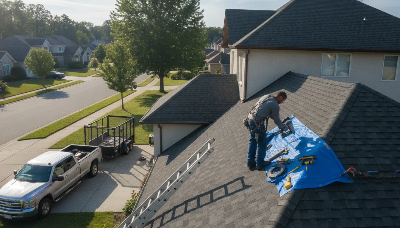 Roofing in North Hills